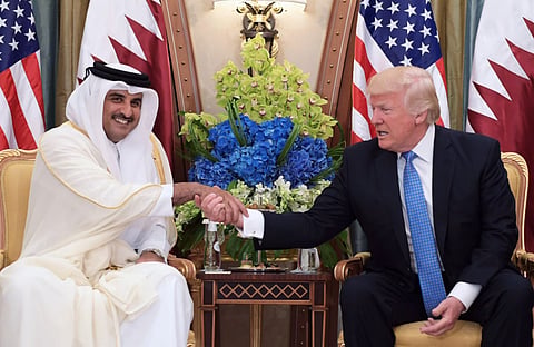 أمير قطر و«ترامب» يؤكدان دعم جهود باكستان الدبلوماسية بشأن إيران