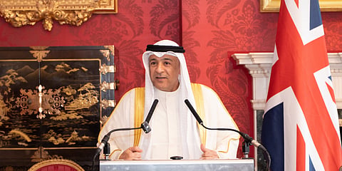 «البديوي»: الاتفاقية الخليجية البريطانية ستسهم بتعزيز المسارات الاقتصادية لمنطقتينا لأجيال قادمة
