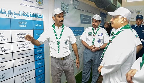 وزير التعليم يتفقد جاهزية معسكرات الكشافة في المشاعر المقدسة