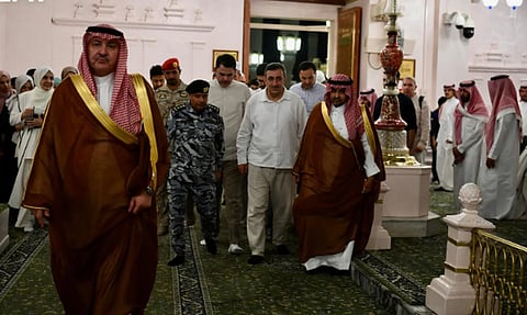 نائب الرئيس التركي يزور المسجد النبوي