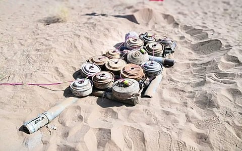 “مسام” ينزع 1.590 لغمًا من اليمن خلال أسبوع